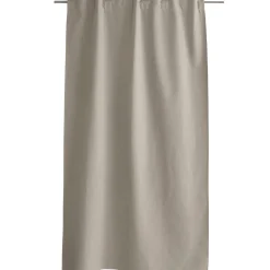 Rideau occultant aspect chambray (140x240 cm - Beige)