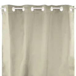 Rideau occultant beige 140x250