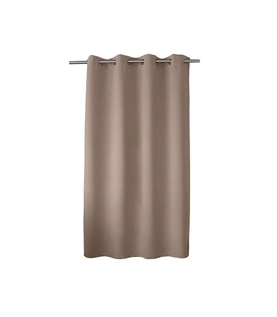 Rideau Occultant Court uni 140x180cm - 140x180cm - Naturel