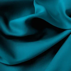 Rideau occultant et isolant uni bleu canard 140x240cm - 140x240cm - Bleu canard