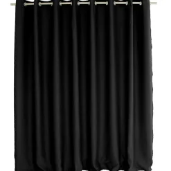 Rideau occultant grande largeur 300x240 Basic noir