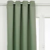 Rideau occultant Odelie vert céladon 140x260cm - Atmosphera