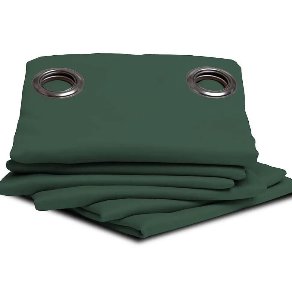 Rideau Occultant Oeillets Vert MC228 140 x 260 (LxH)