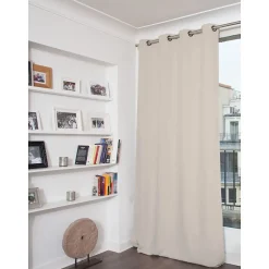 Rideau Occultant Oeillets Gris MC17 140 x 260 (LxH)