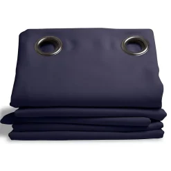 Rideau Occultant Oeillets Bleu MC12 140 x 260 (LxH)