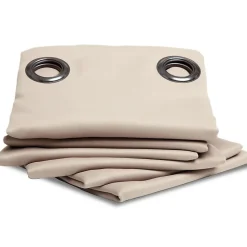 Rideau Occultant Oeillets Beige MC634 140 x 300 (LxH)