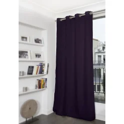 Rideau Occultant Oeillets Violet MC333 140 x 260 (LxH)
