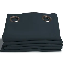 Rideau occultant Oeillets Bleu MC458 140 x 260 (LxH)