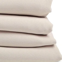 Rideau occultant thermique phonique à oeillets The origins blanc coquille L.260 x l.140cm Moondream