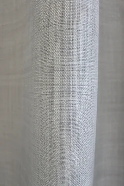 Rideau occultant thermique Tundra Ornami gris clair l.140 x h.240 cm