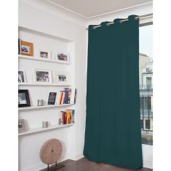 Rideau Occultant Total Oeillets Bleu MC56 135 x 260 (LxH)