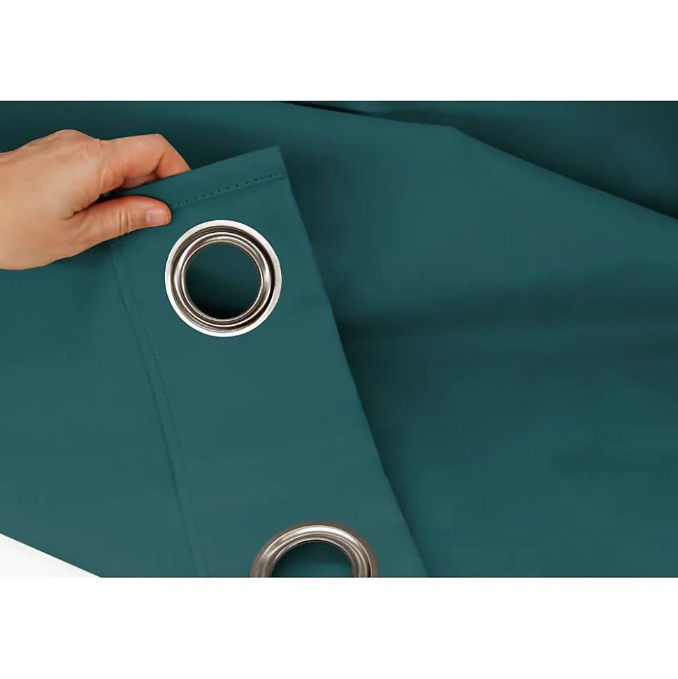 Rideau Occultant Total Oeillets Bleu MC56 135 x 260 (LxH)