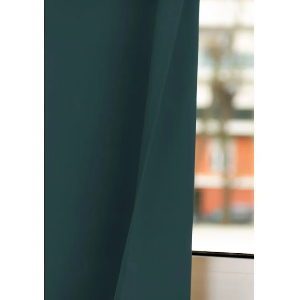 Rideau Occultant Total Oeillets Bleu MC56 135 x 260 (LxH)
