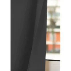 Rideau Occultant Total Oeillets Gris MC09 135 x 260 (LxH)
