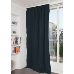 Rideau phonique Galon fronceur - Bleu MC458 140 x 260 (LxH) MOONDREAM