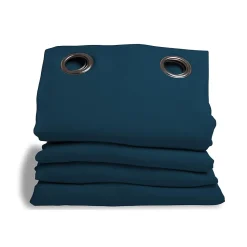 Rideau phonique Oeillets - Bleu MC56 140 x 180 (LxH) MOONDREAM