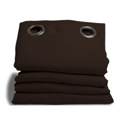 Rideau phonique Oeillets - Marron MC610 140 x 260 (LxH) MOONDREAM