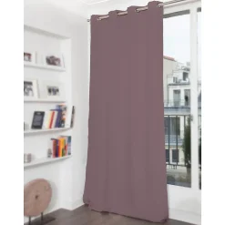 Rideau phonique Oeillets - Gris MC7305 140 x 180 (LxH) MOONDREAM