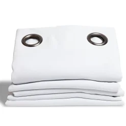 Rideau phonique Oeillets - Blanc MC720 140 x 350 (LxH) MOONDREAM