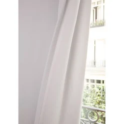 Rideau phonique Oeillets - Blanc MC720 140 x 350 (LxH) MOONDREAM