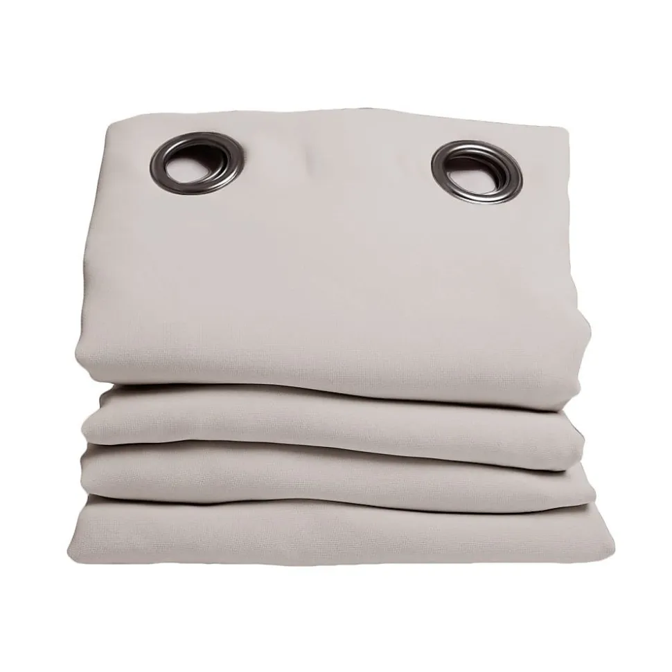Rideau phonique Oeillets - Gris MC17 140 x 180 (LxH) MOONDREAM