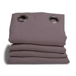 Rideau phonique Oeillets - Gris MC7305 140 x 350 (LxH) MOONDREAM