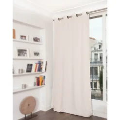 Rideau phonique Oeillets - Beige MC634 140 x 350 (LxH) MOONDREAM