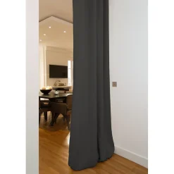 Rideau phonique séparateur Oeillets Gris MC732 140 x 250 (LxH)