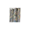Rideau satiné géométrique multicolore - 140x250cm - Multicolore