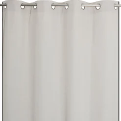 Rideau Sevag beige l.140 x H.240 cm, JBY Creation