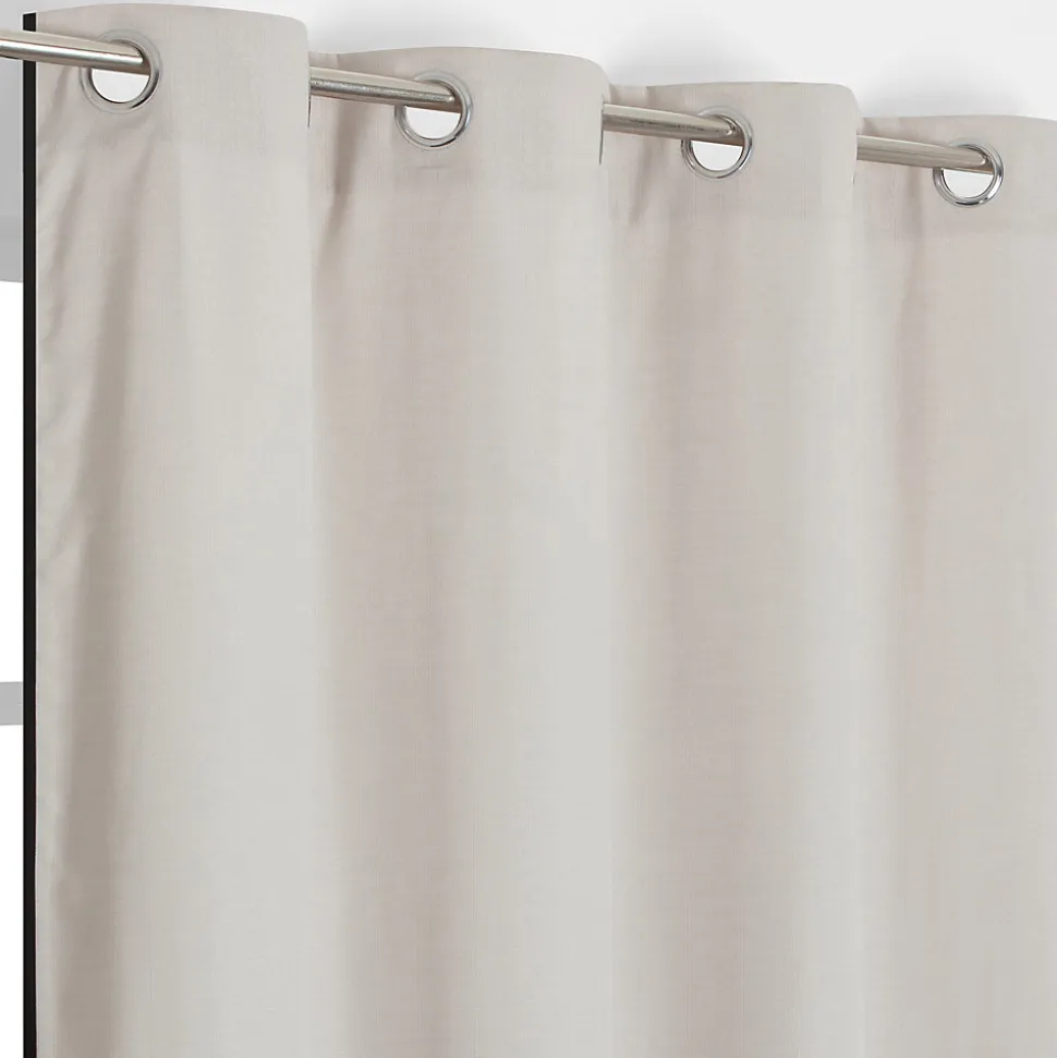 Rideau Sevag beige l.140 x H.240 cm, JBY Creation