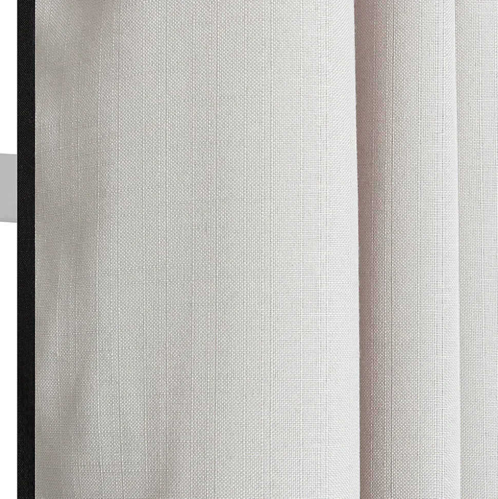 Rideau Sevag beige l.140 x H.240 cm, JBY Creation