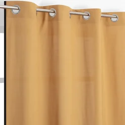Rideau Sevag jaune l.140 x H.240 cm, JBY Creation