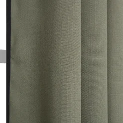 Rideau Sevag vert kaki l.140 x H.240 cm