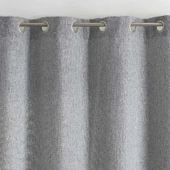 Rideau tamisant - - Effet tissé (140x260 cm - Gris clair)