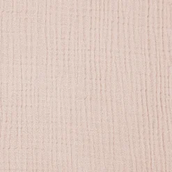 Rideau tamisant à œillets effet gaze de coton rose nude H.260 x l.140cm GoodHome Jalna
