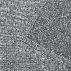 Rideau tamisant à œillets effet jacquard Jind gris H.260 x l.140cm GoodHome