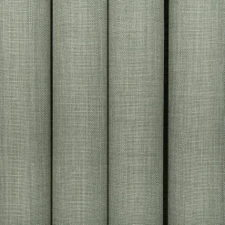 Rideau tamisant à œillets effet tissé Novan vert sauge H.260 x l.140cm GoodHome