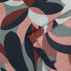 Rideau tamisant à œillets effet jacquard Solana feuillage multicouleurs H.260 x l.140cm GoodHome