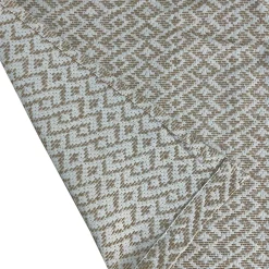 Rideau tamisant à œillets effet jacquard Mafana coton jaune moutarde H.260 x l.140cm GoodHome