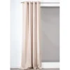 Rideau tamisant à œillets Precieux beige H.260 x l.140cm Rocle