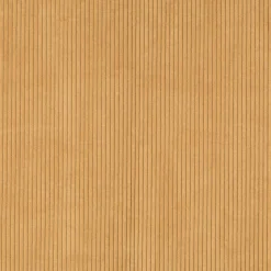 Rideau tamisant à œillets velours côtelé Akola marron camel H.260 x l.140cm GoodHome