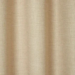 Rideau tamisant à oeillets effet tissé Novan beige H.260 x l.140cm GoodHome