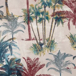 Rideau tamisant à oeillets Nil imprimé tropical multicouleurs H.260 x l.145 Linder