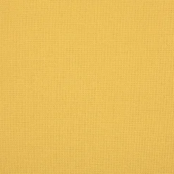 Rideau tamisant à oeillets en coton Hiva jaune ocre H.260 x l.140 GoodHome