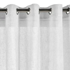 Rideau tamisant blanc rideaux salon voilage elegant 280 x 300