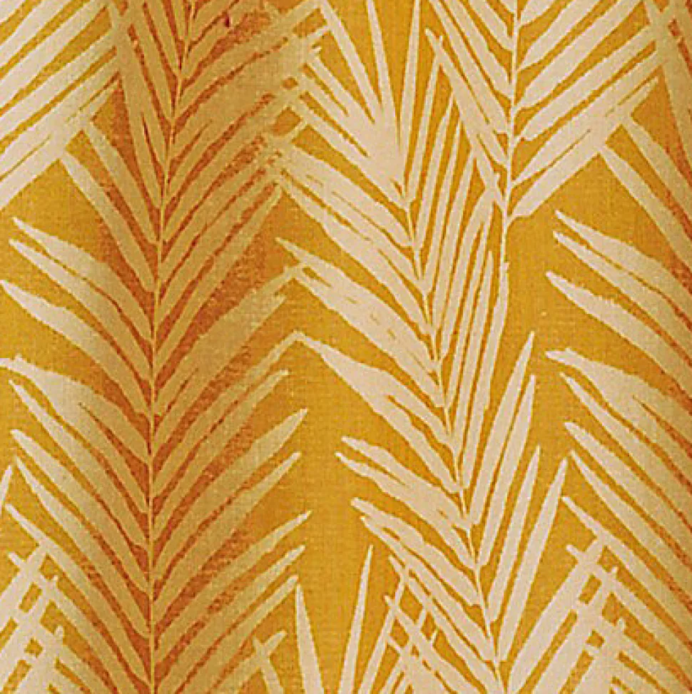 Rideau Tasmanie L.240 x L.140 cm jaune mangue