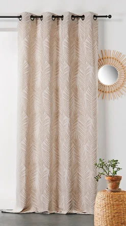 Rideau Tasmanie L.240 x L.140 cm beige lin