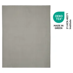 Rideau thermique à œillets doublure polaire amovible à velcro Varm gris L.245 x l.135cm GoodHome