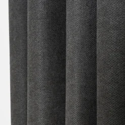 Rideau thermique à oeillets uni Luna gris anthracite L.260 x l.140cm Rocle